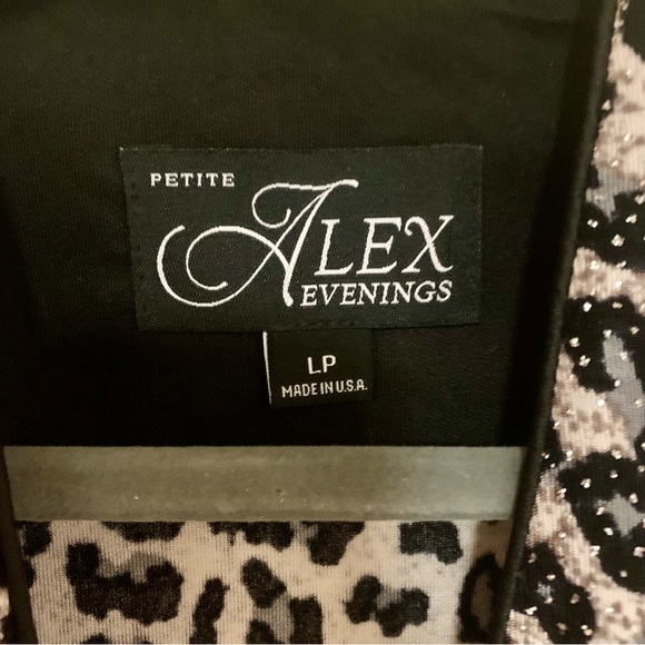 Alex Evenings Glitter Twinset Tank Top & Jacket Set NWOT - Picture 3 of 6